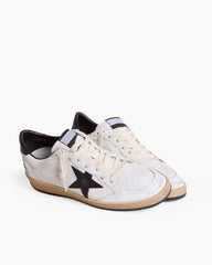 Classic Star White Nappa Leather Sneakers