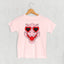 Dino Heart Glasses (Pink) (Kids)