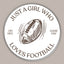 Just A Girl Who Loves Football (Decal)