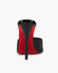 Miss Series - 100mm Patent Leather Mules Stiletto Heels