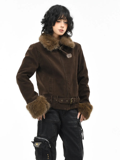 SITRA Women's Casual Retro Short Padded Jacket