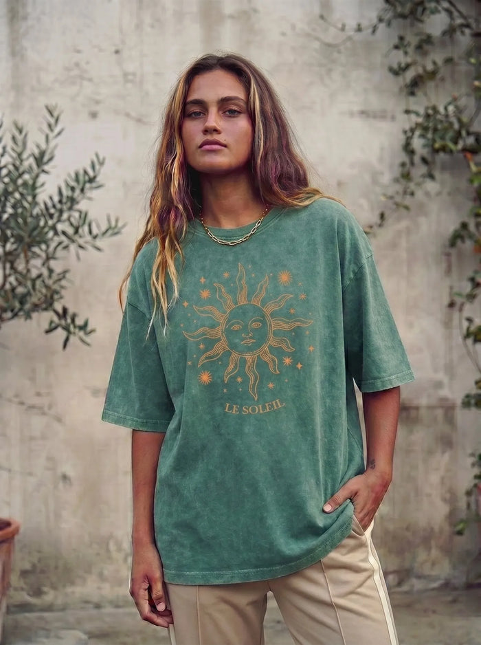 Unisex Oversize Washed T-Shirt