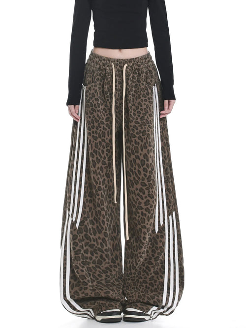 Women's Casual Retro Oversize Demi-Season Trousers