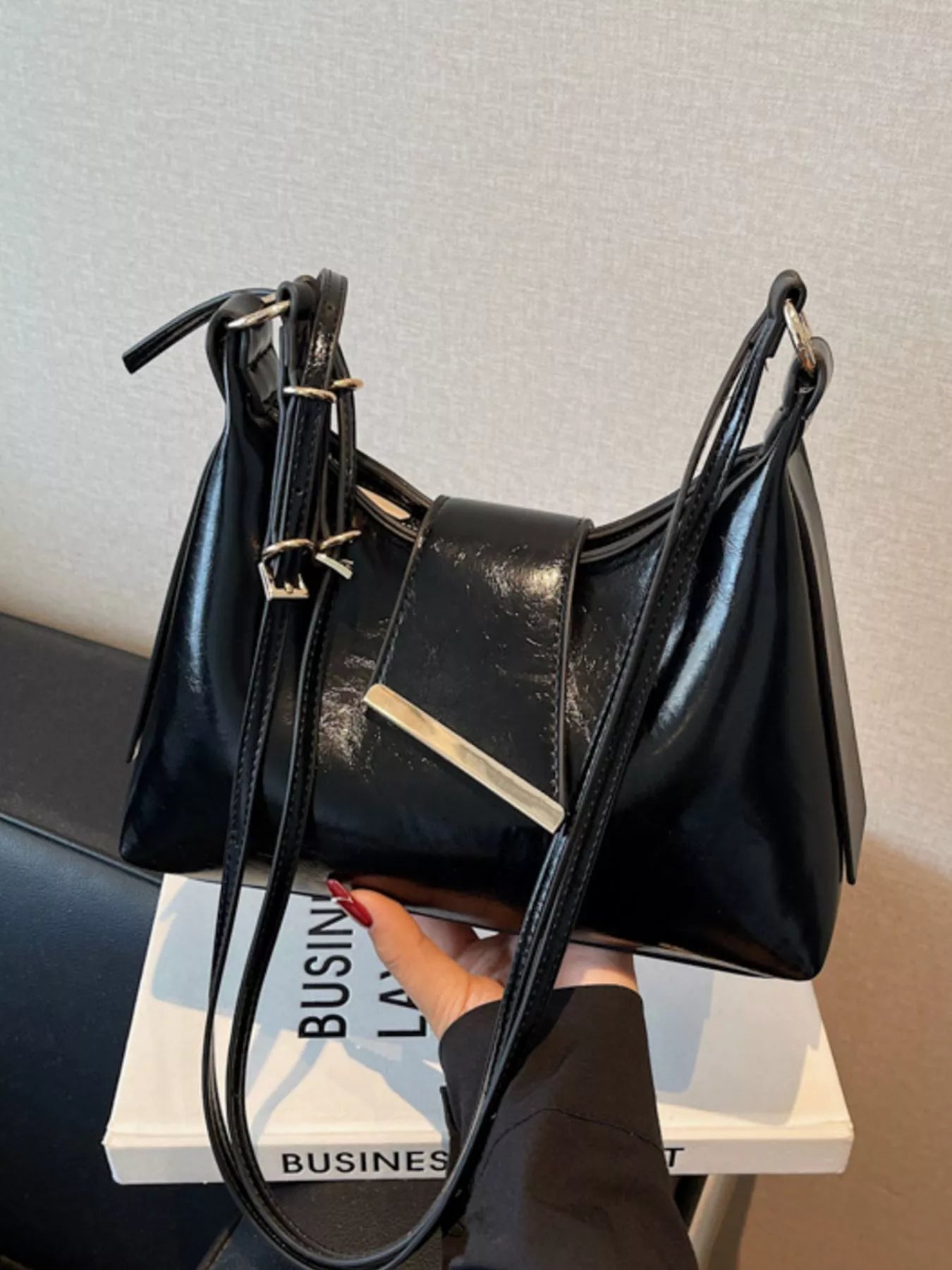 Adjustable Strap Crossbody Bag Secondary image