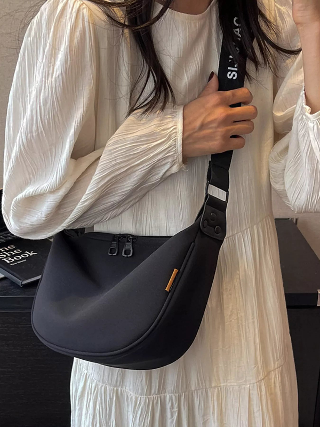 Adjustable Strap Crossbody Bag Secondary image