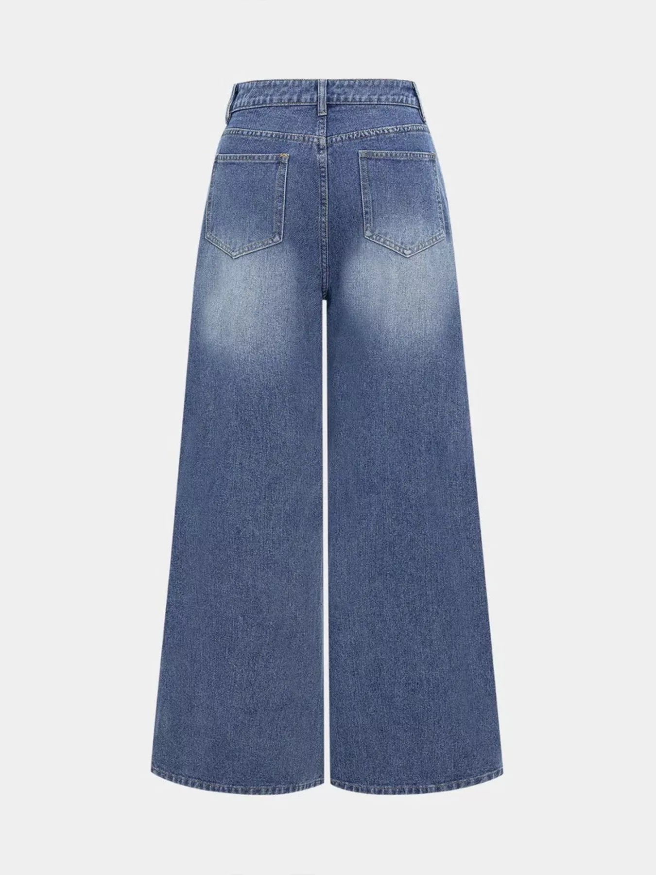 High Waist Wide Leg Jeans Secondary image