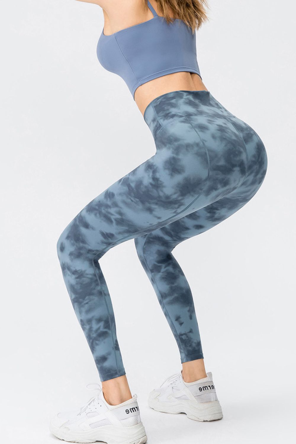 Wide Waistband Slim Fit Long Sports Pants Secondary image