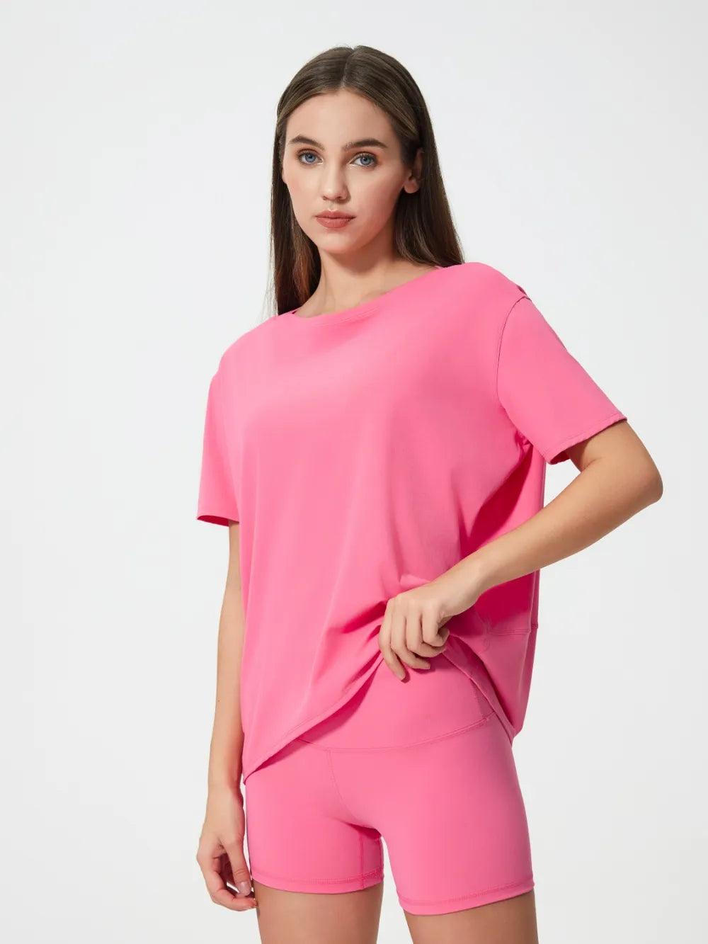 Millennia Round Neck Short Sleeve Active T-Shirt Secondary image