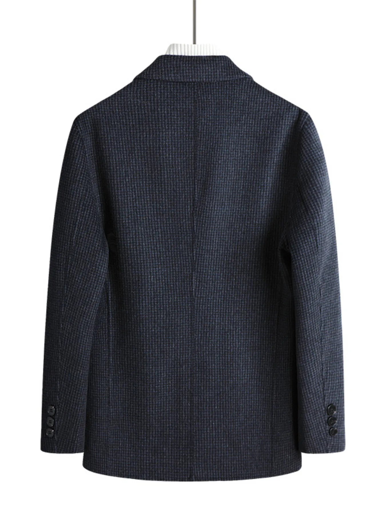 Men's Plus Size Lapel Collar Long Sleeve Blazer Secondary image