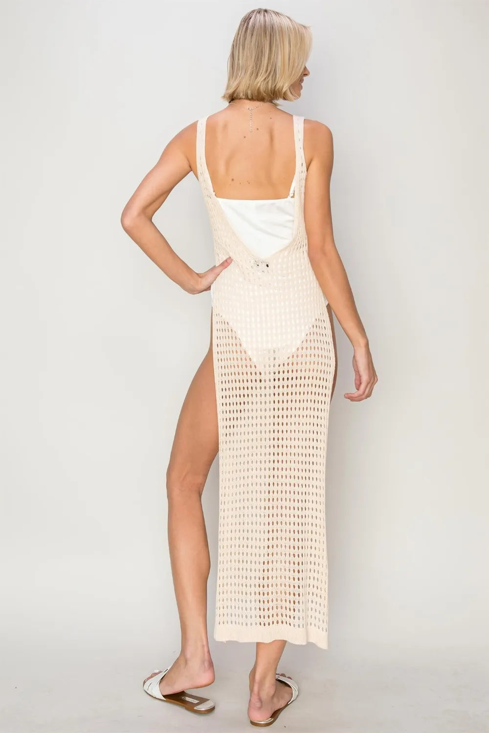 HYFVE Crochet Backless Cover Up Dress Secondary image