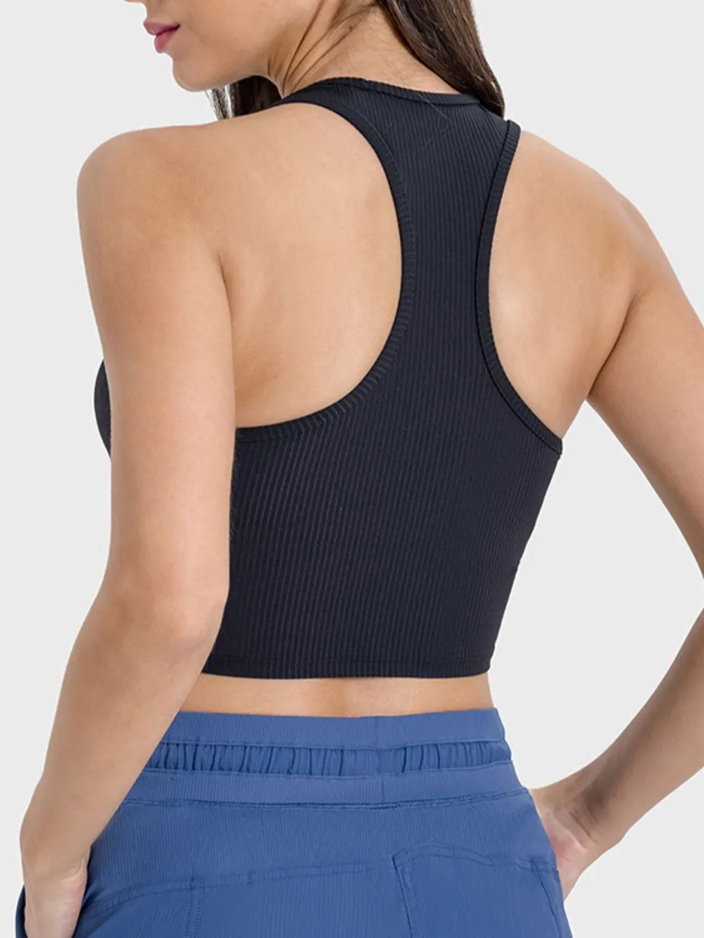 Millennia Scoop Neck Wide Strap Active Tank Secondary image