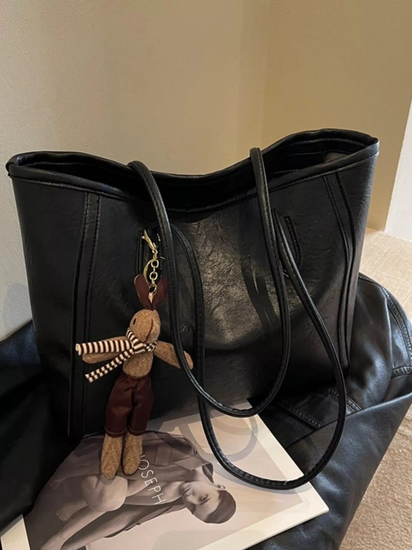 Leather Tote Shoulder Bag Secondary image
