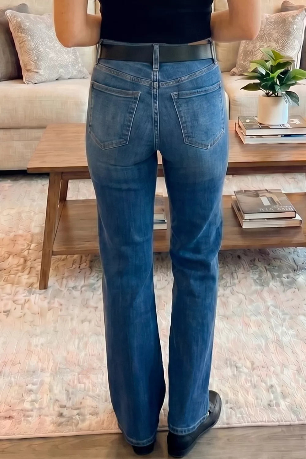 Seam Detail Shift Jeans Secondary image