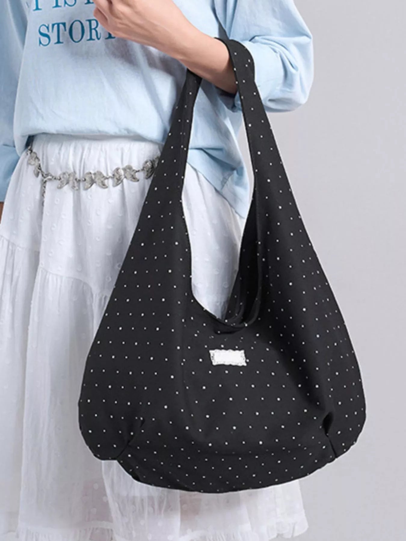 Polka Dot Casual Shoulder Bag Secondary image