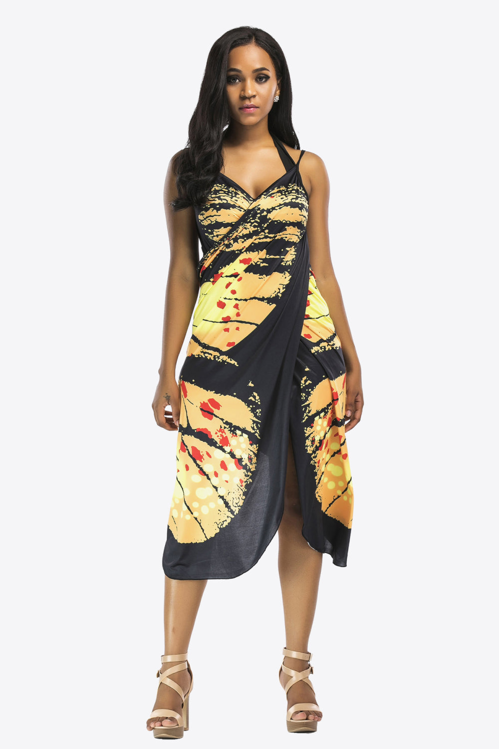 Butterfly Spaghetti Strap Cover Up Secondary image
