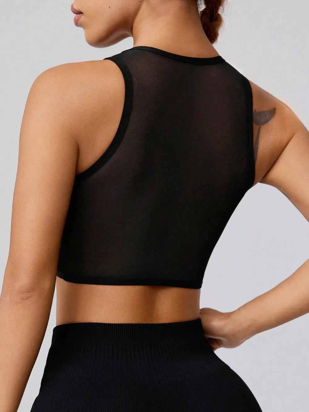 Round Neck Active Tank Secondary image