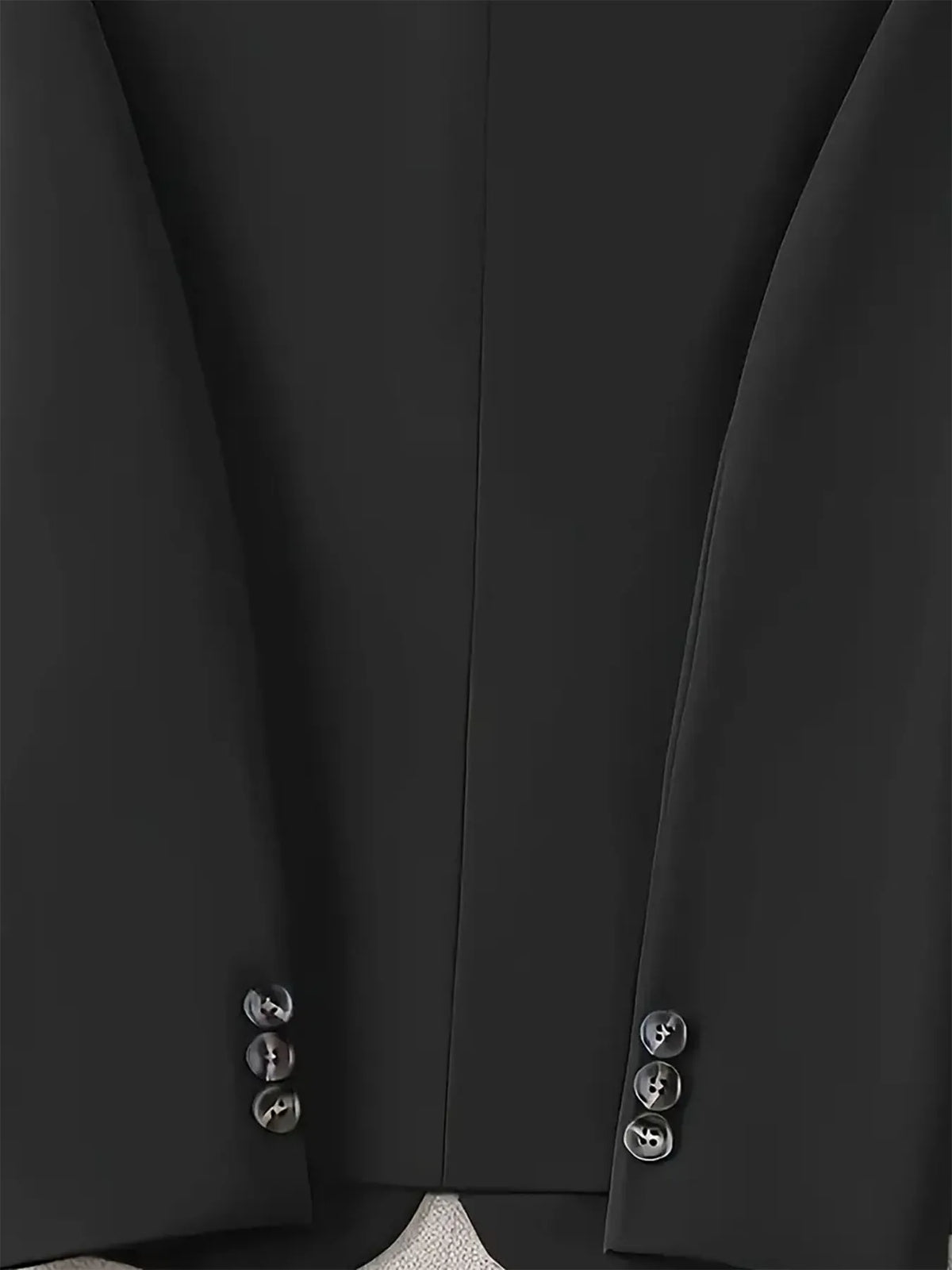 One-Button Blazer with Pockets - photo 7