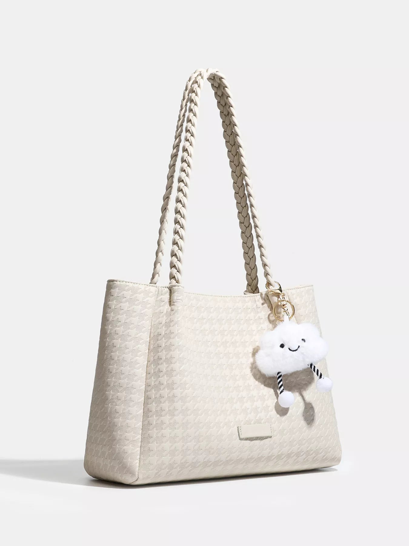 Houndstooth Pattern Shoulder Bag Secondary image
