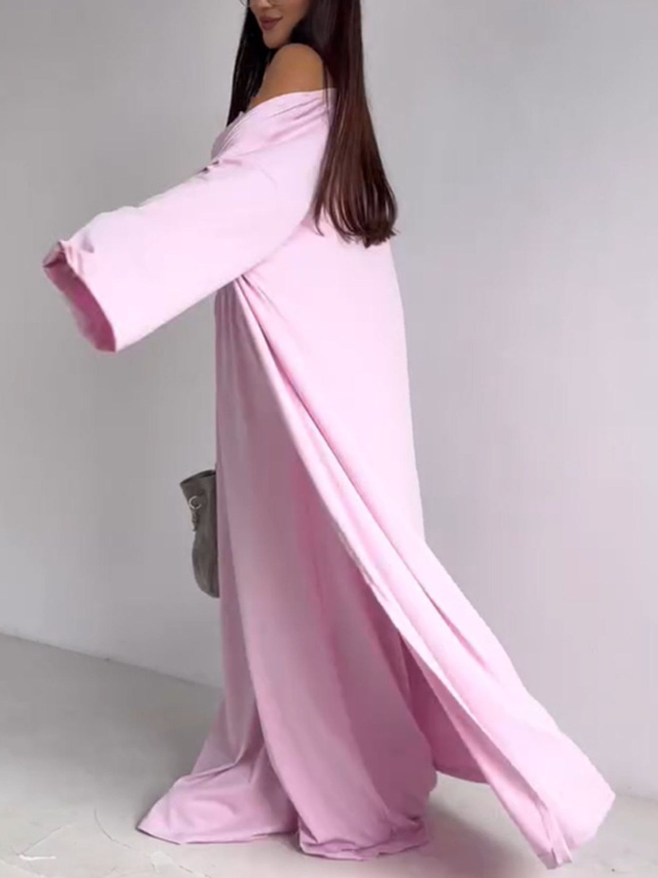 Tube Top & Cardigan & Pants Three Piece Set Secondary image