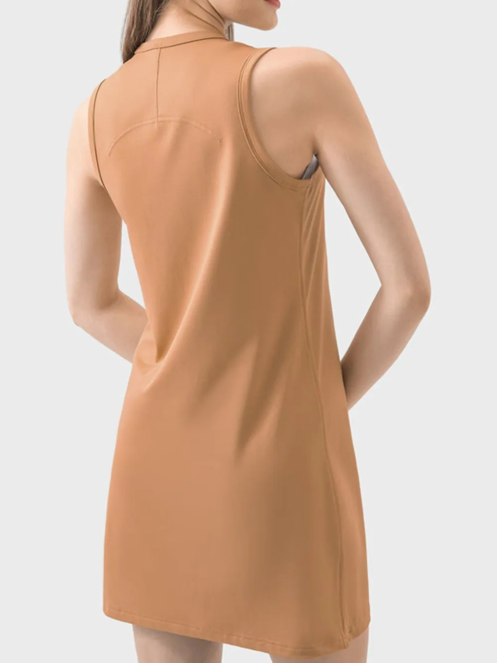 Millennia Round Neck Sleeveless Active Dress Secondary image