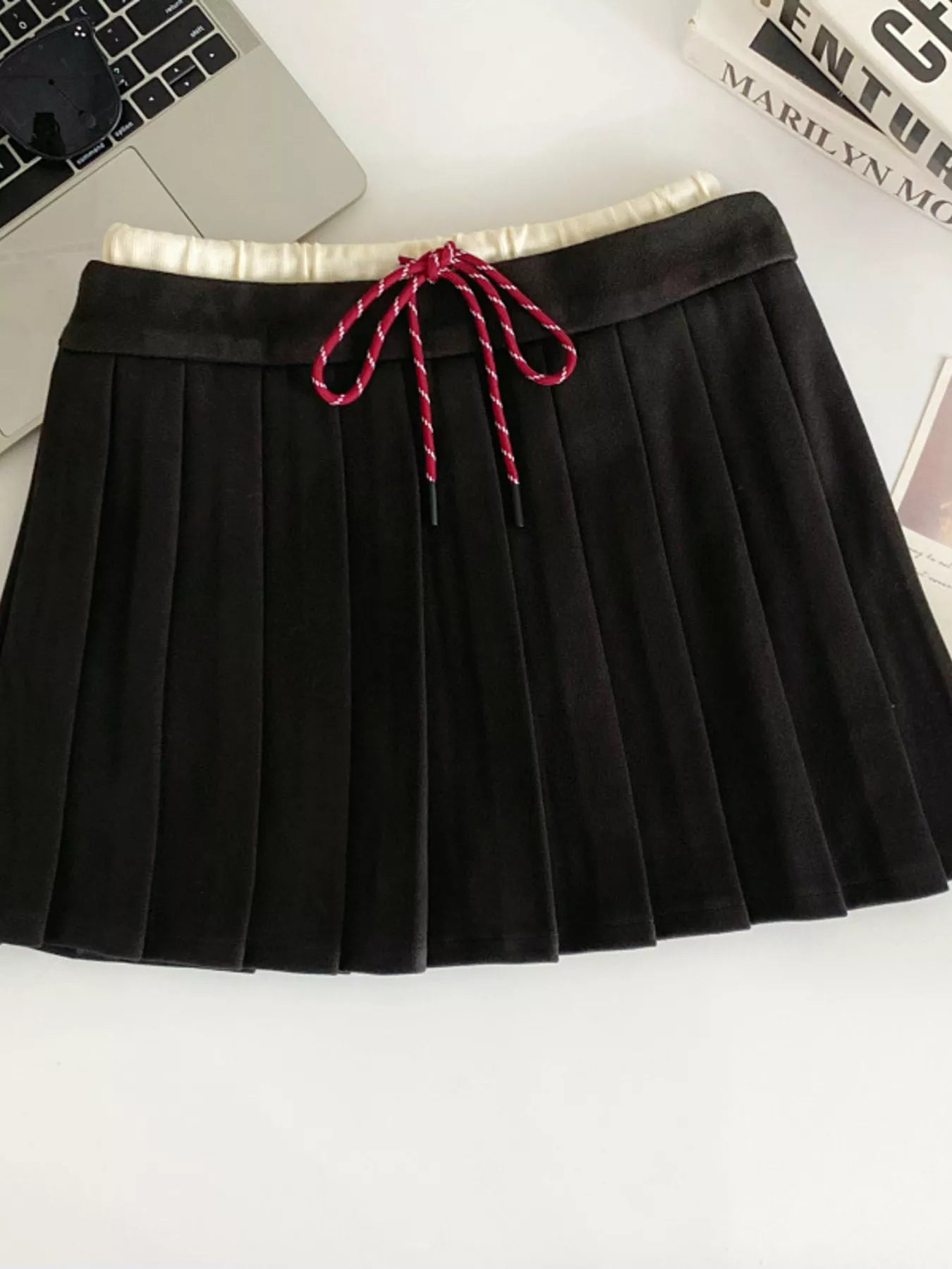 Pleated Mini Skirt Secondary image