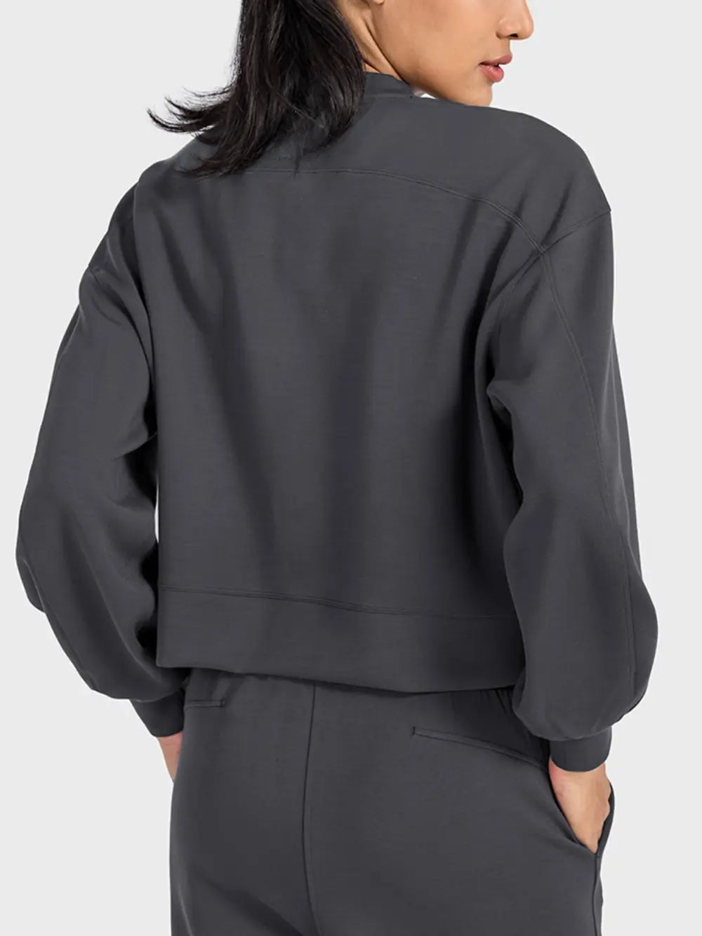 Millennia Round Neck Drop Shoulder Sports Top Secondary image