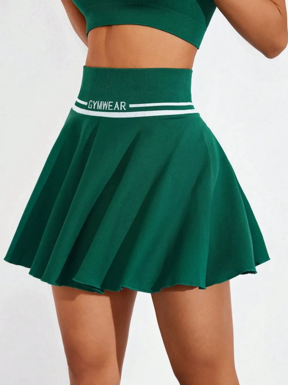 Ruched High Waist Mini Active Skirt Secondary image