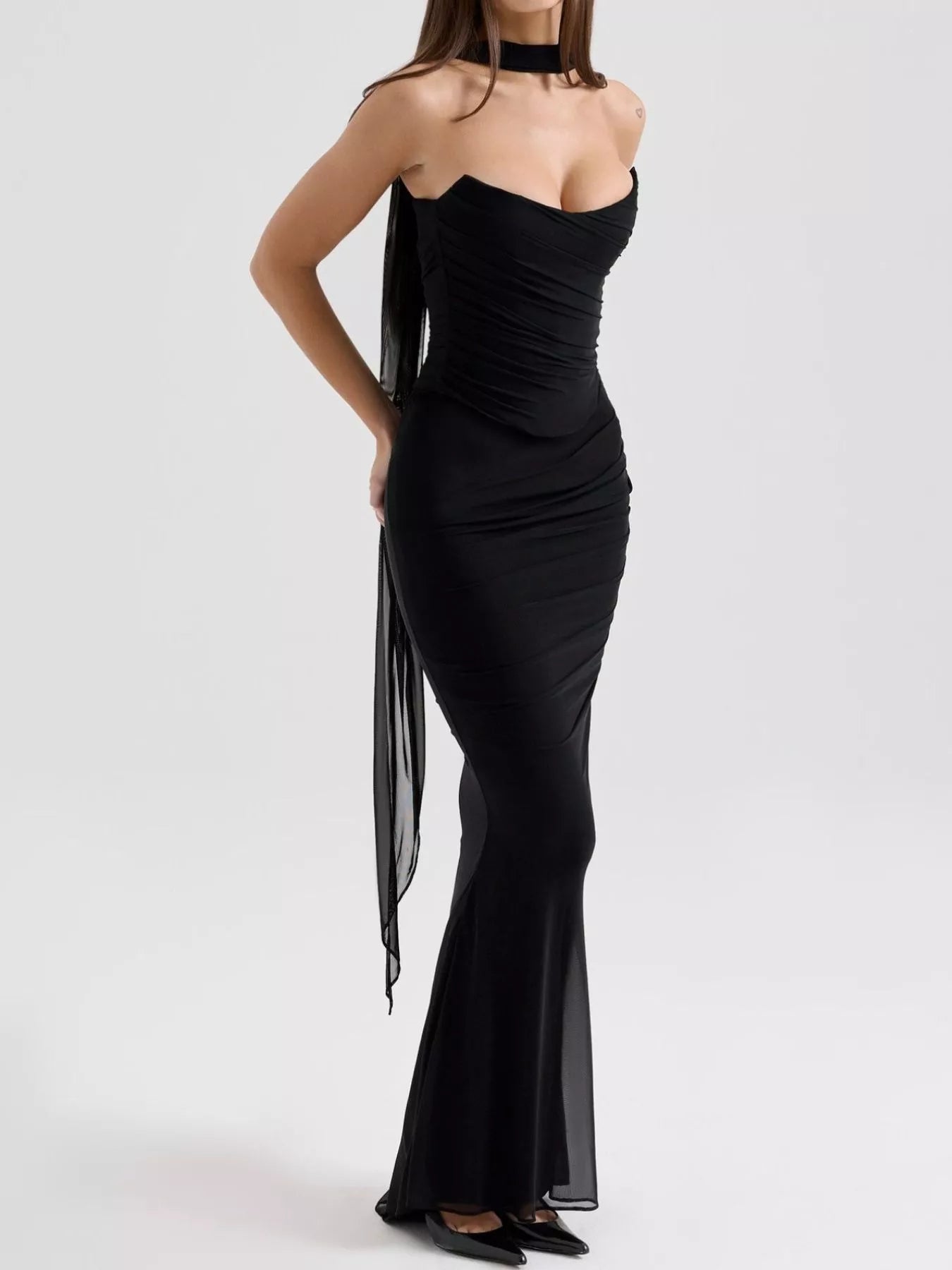 Tube Top and Maxi Skirt Set Secondary image