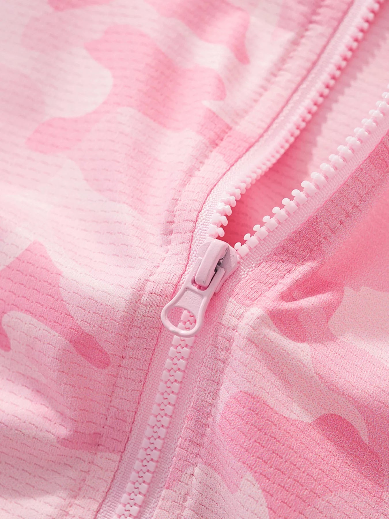 Children's Lightweight Camouflage Hooded Sun Protection Jacket Secondary image