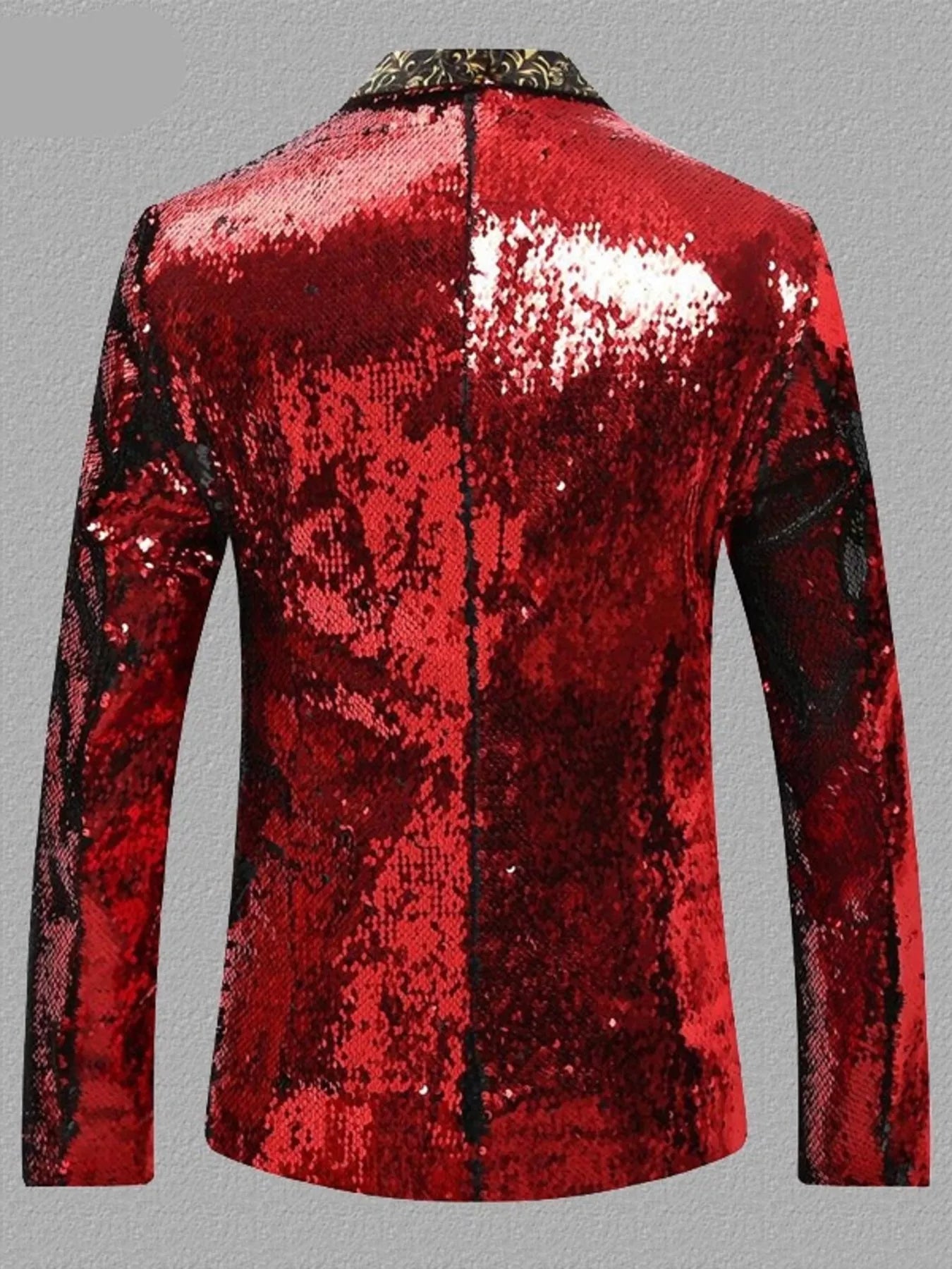 Men's Sequin Long Sleeve Blazer Secondary image