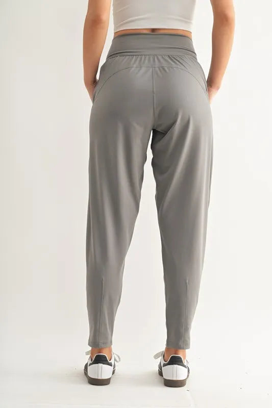 MONO B Flowbarrel High Waist Active Pants Secondary image