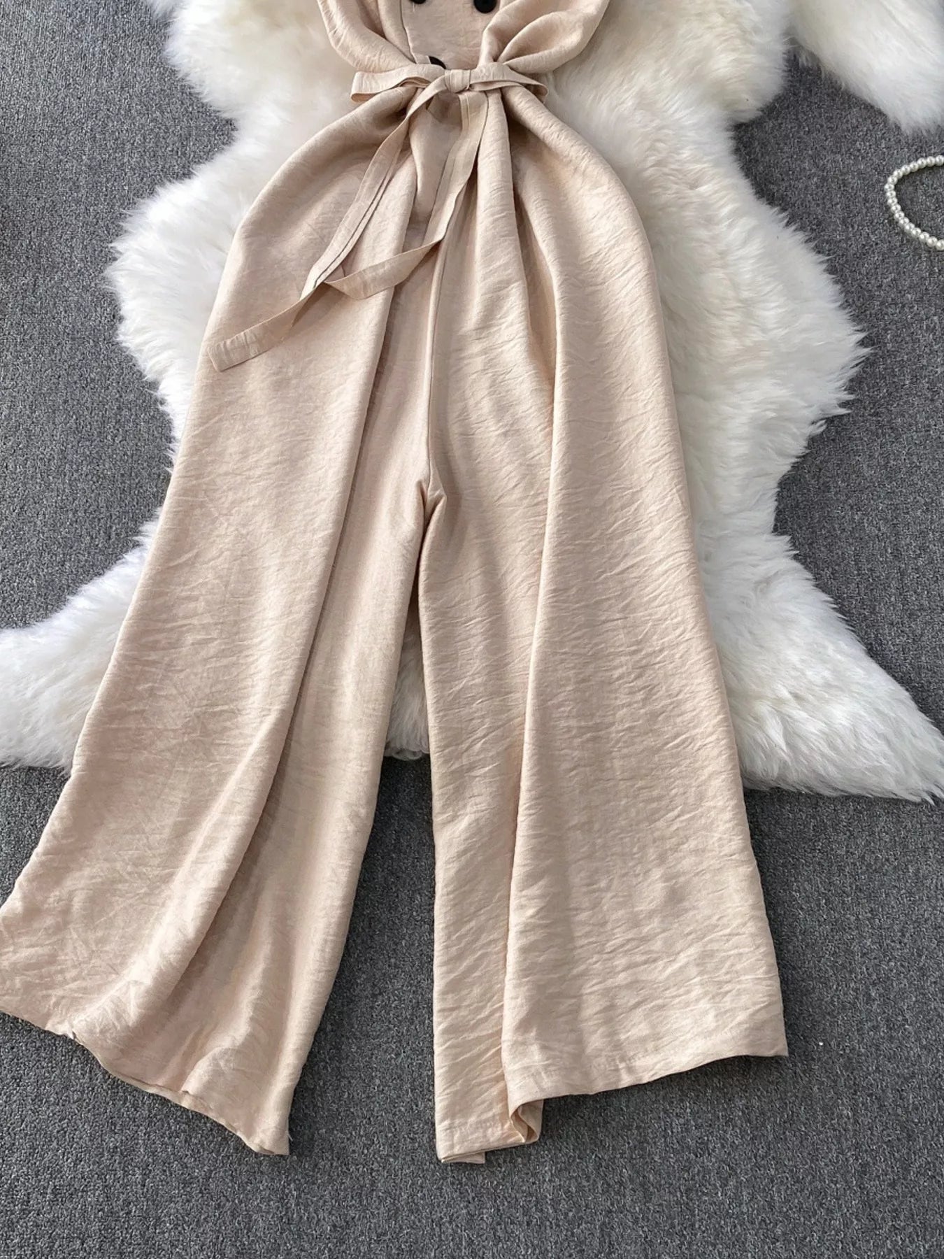 Sleeveless Wide Leg Jumpsuit Secondary image