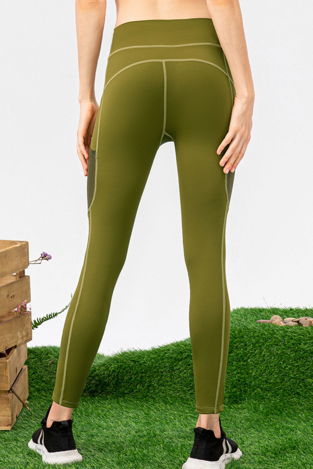 High Waist Slim Fit Long Sports Pants Secondary image