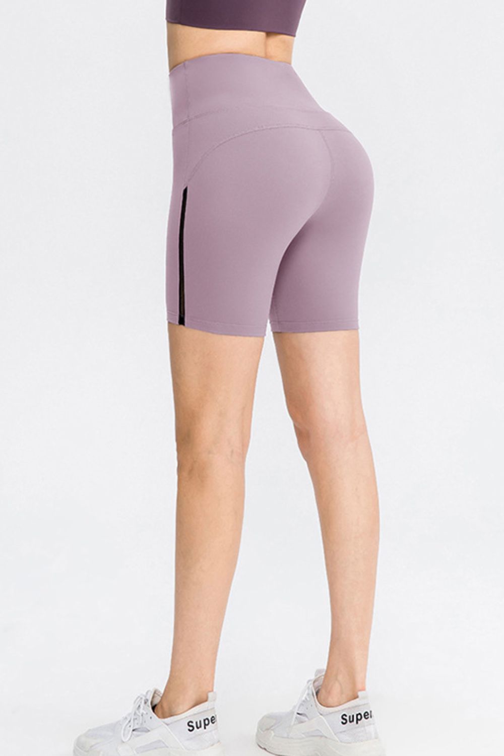 Wide Waistband Sports Shorts Secondary image