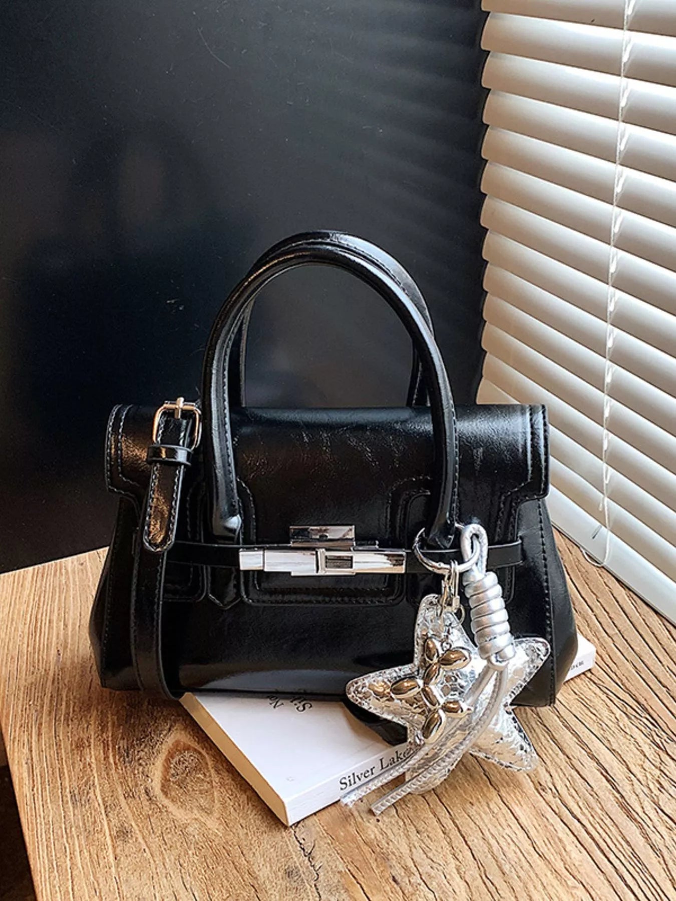 Leather Top Handle Crossbody Bag Secondary image