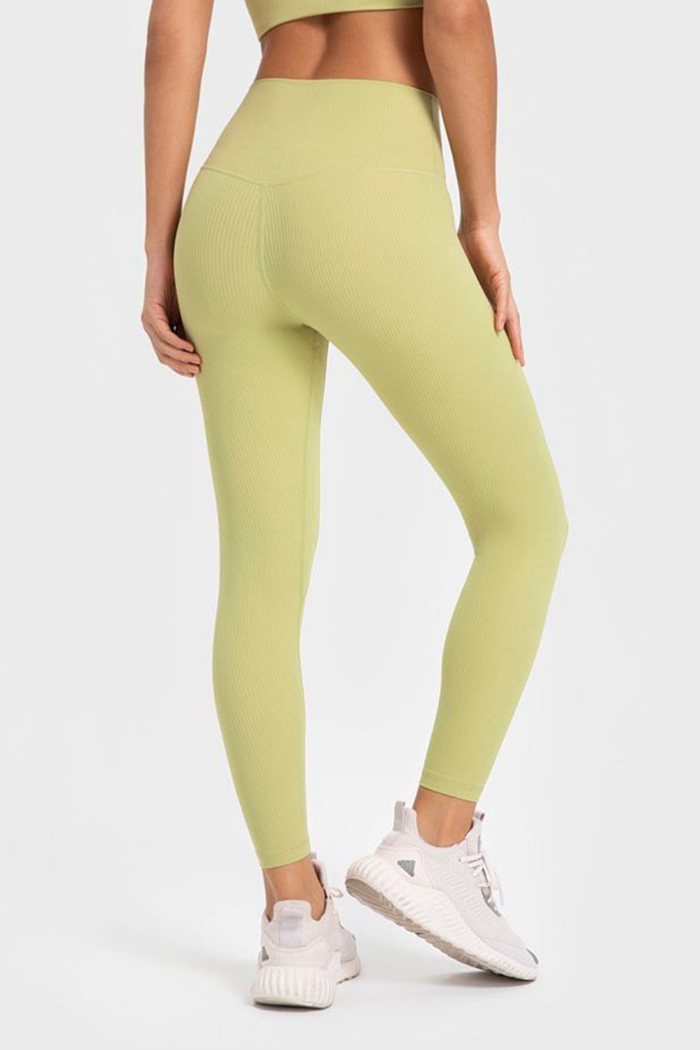 Millennia Highly Stretchy Wide Waistband Yoga Leggings Secondary image