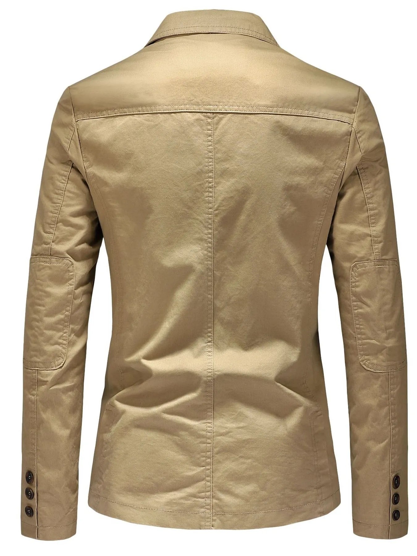Men's Plus Size Casual Button Up Blazer Secondary image