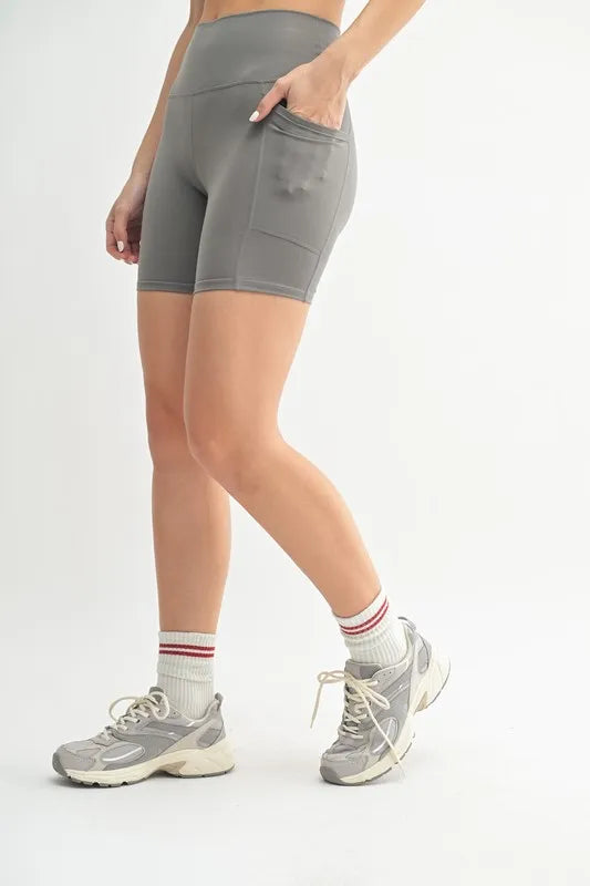 MONO B Venice Cloud Light Sculpt Biker Shorts Secondary image