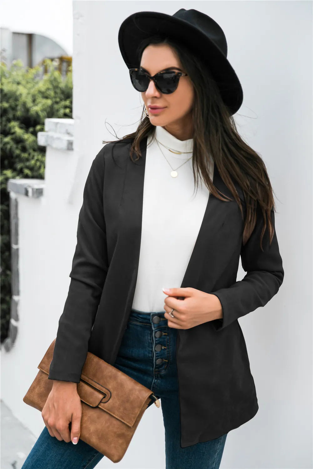 Three-Quarter Sleeve Blazer Secondary image