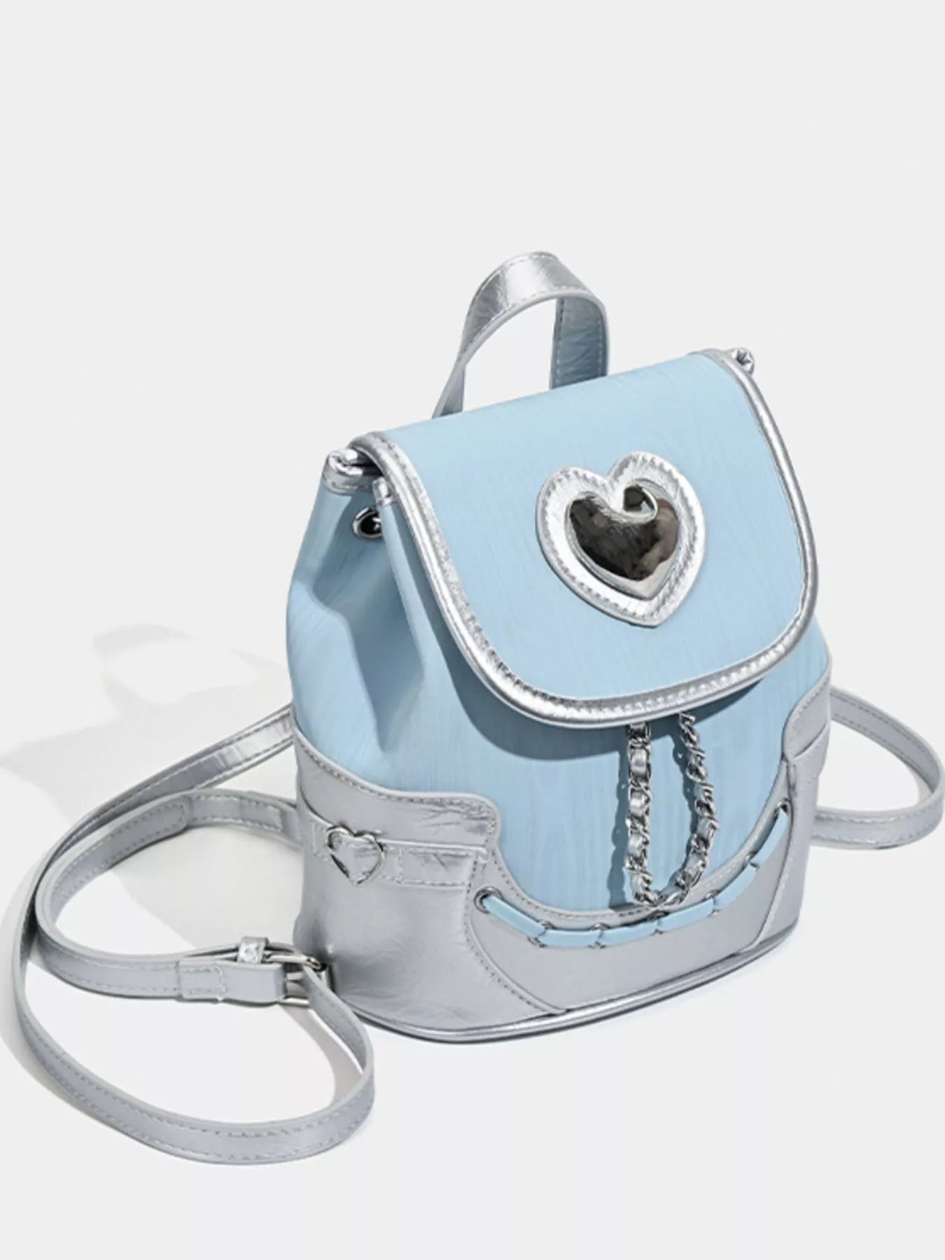 Heart Flap Backpack Bag Secondary image