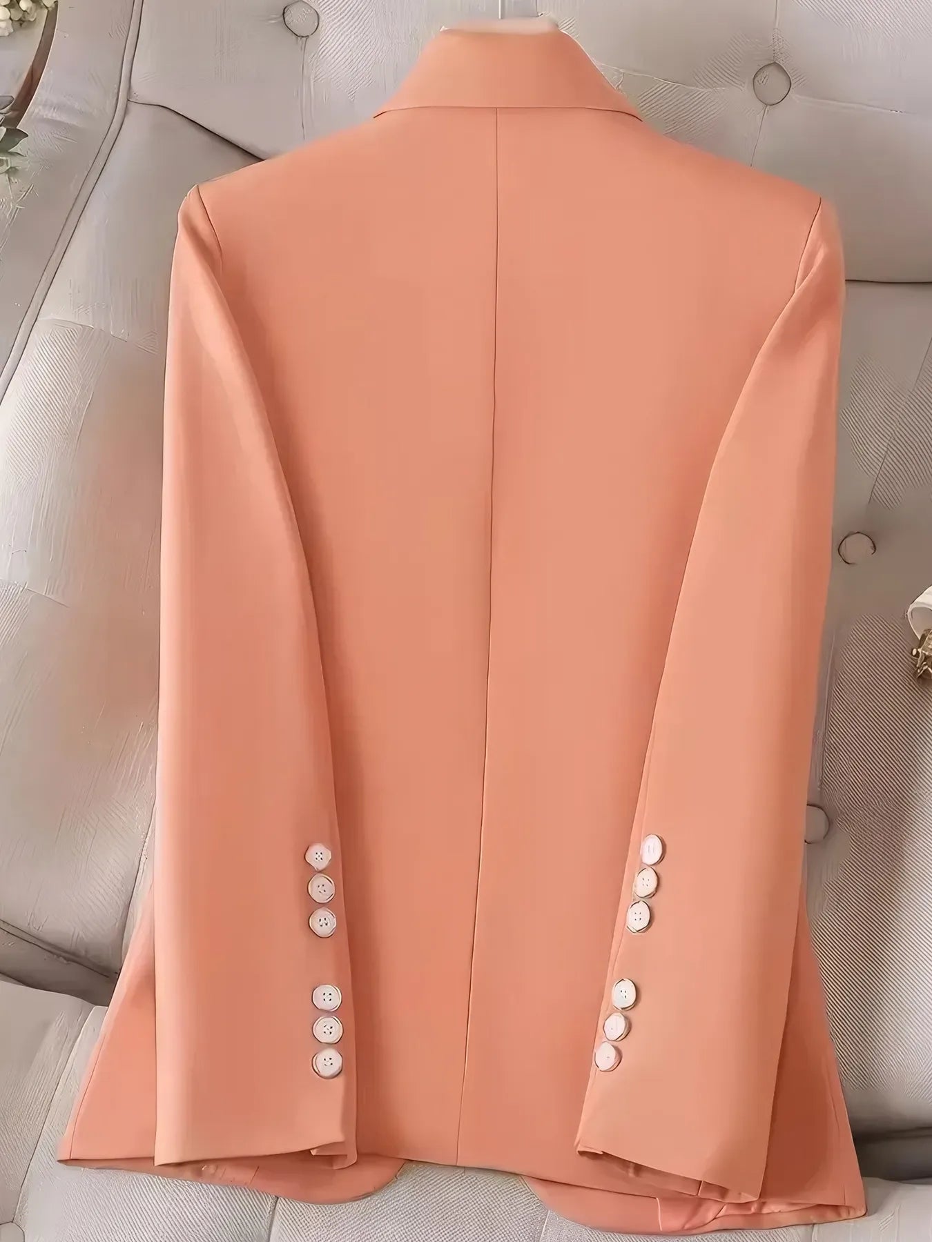 Single-Button Long Sleeve Blazer Secondary image