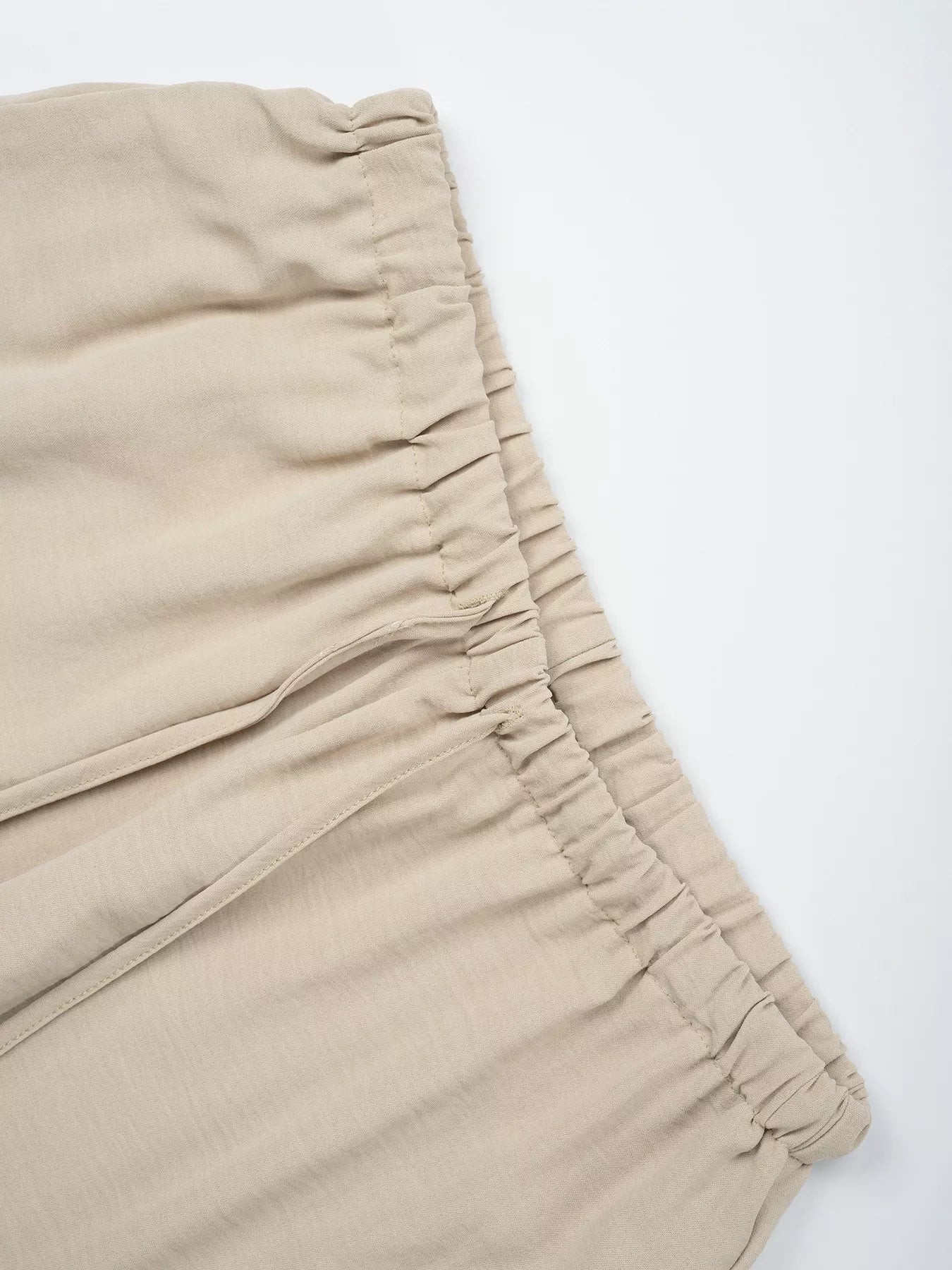 Drawstring Wide Leg Pants Secondary image