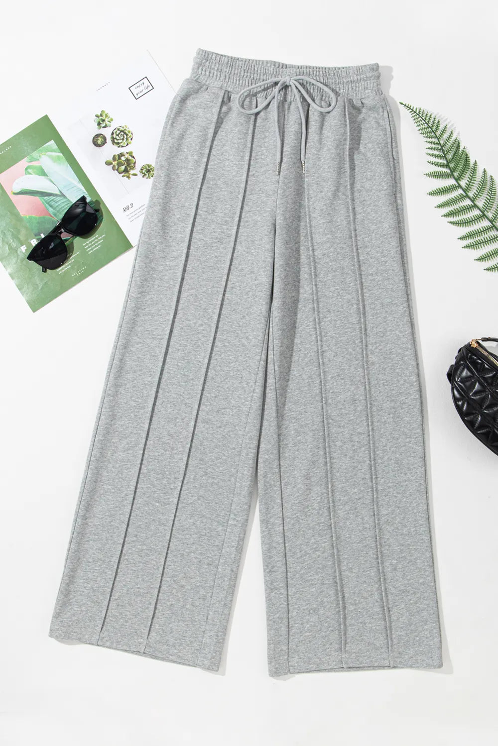 Drawstring Wide Leg Active Pants Secondary image
