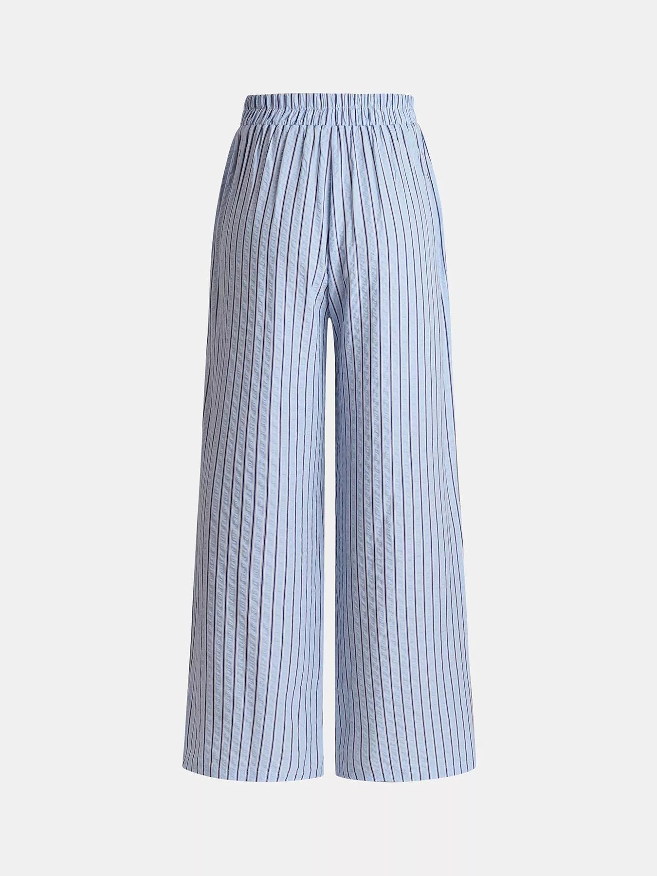 Striped High-Waisted Wide Leg Pants Secondary image