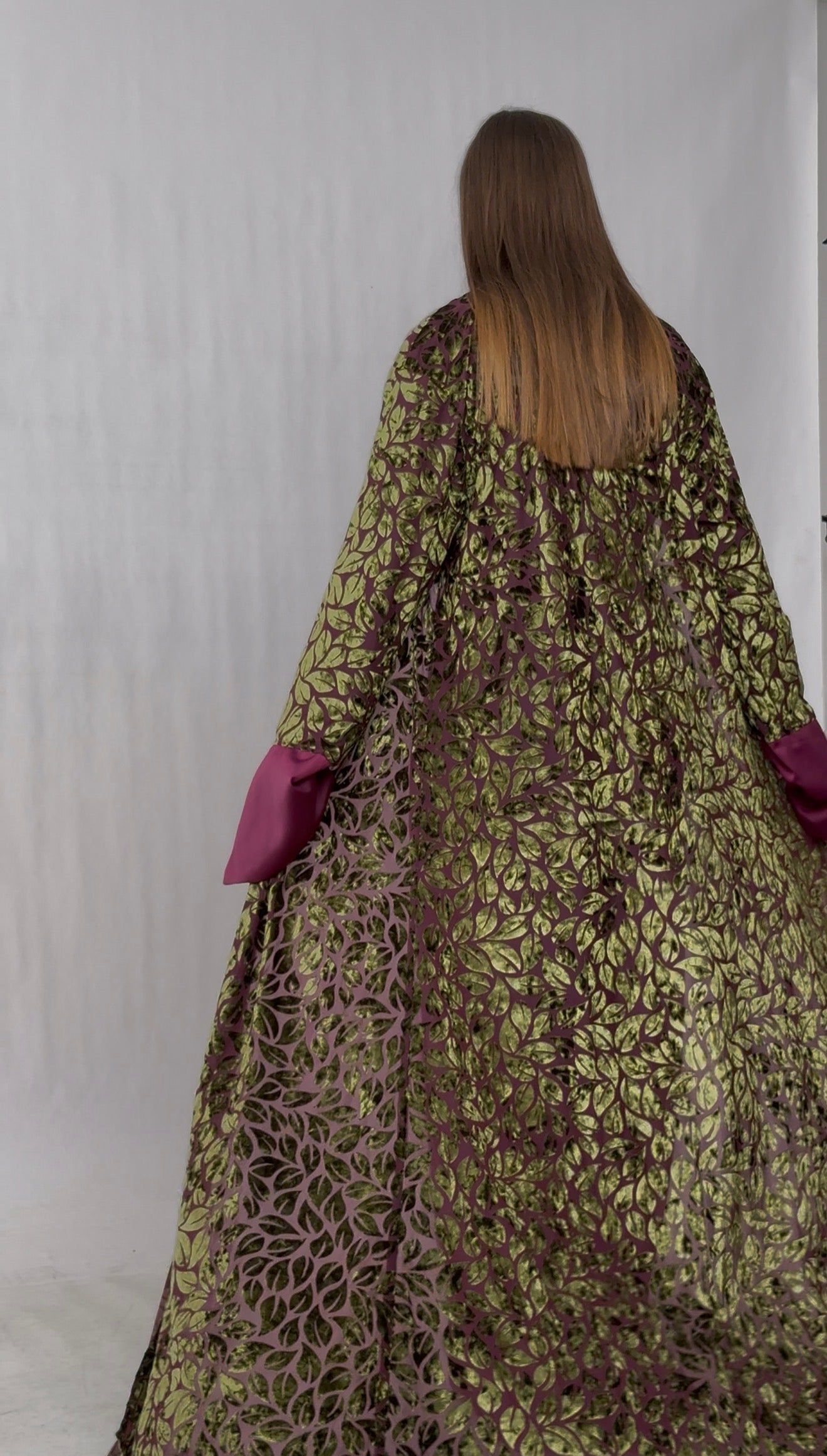 Royal Velvet Long Sleeve Jumpsuit