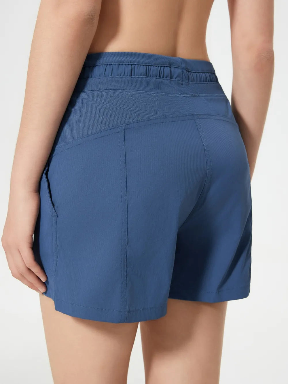 Millennia Drawstring Active Shorts with Pockets Secondary image