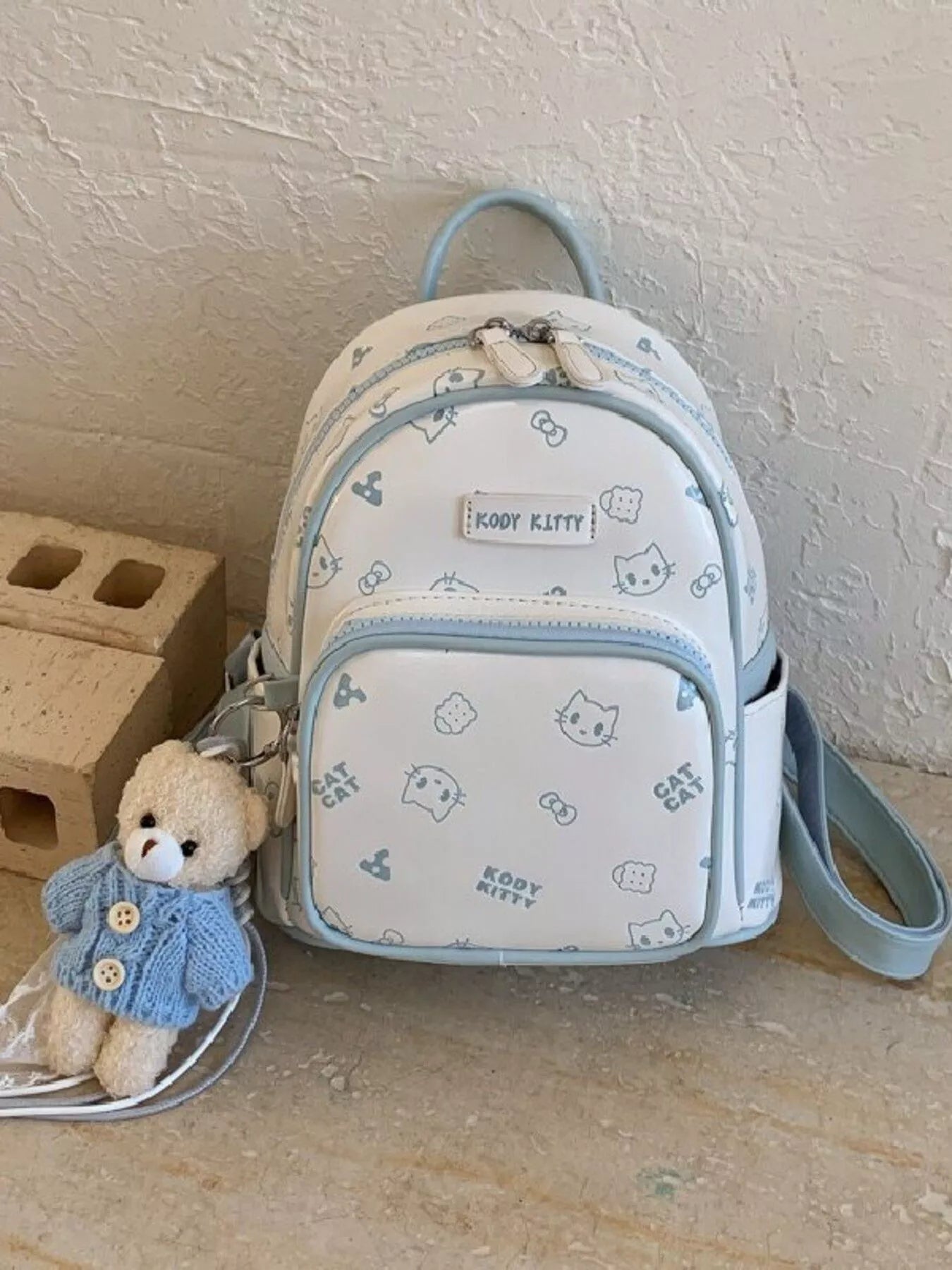 Cartoon Pattern Backpack Bag Secondary image