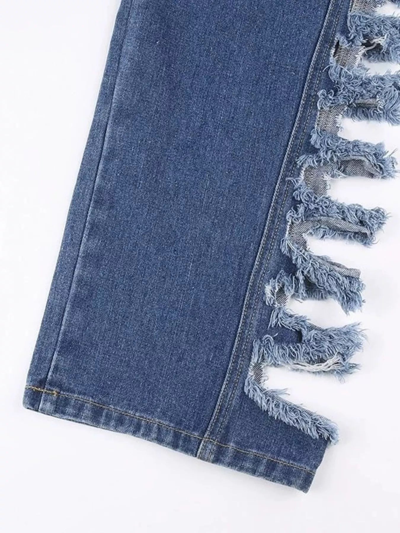 Side Distressed Jeans Secondary image