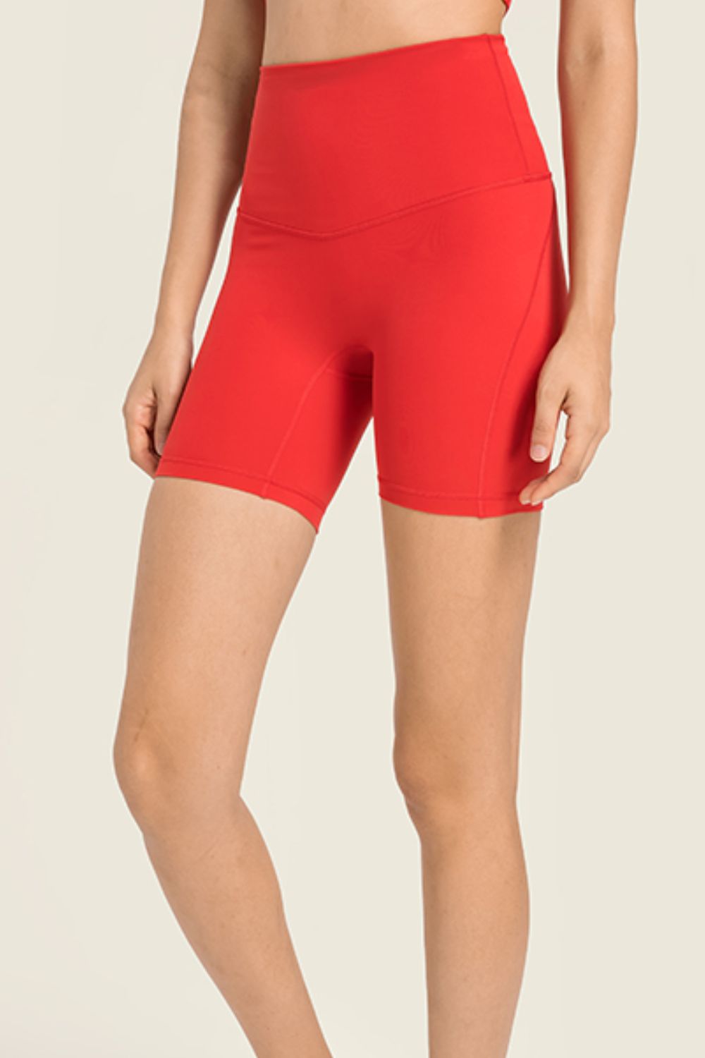 Millennia Seamless High-Rise Wide Waistband Biker Shorts Secondary image