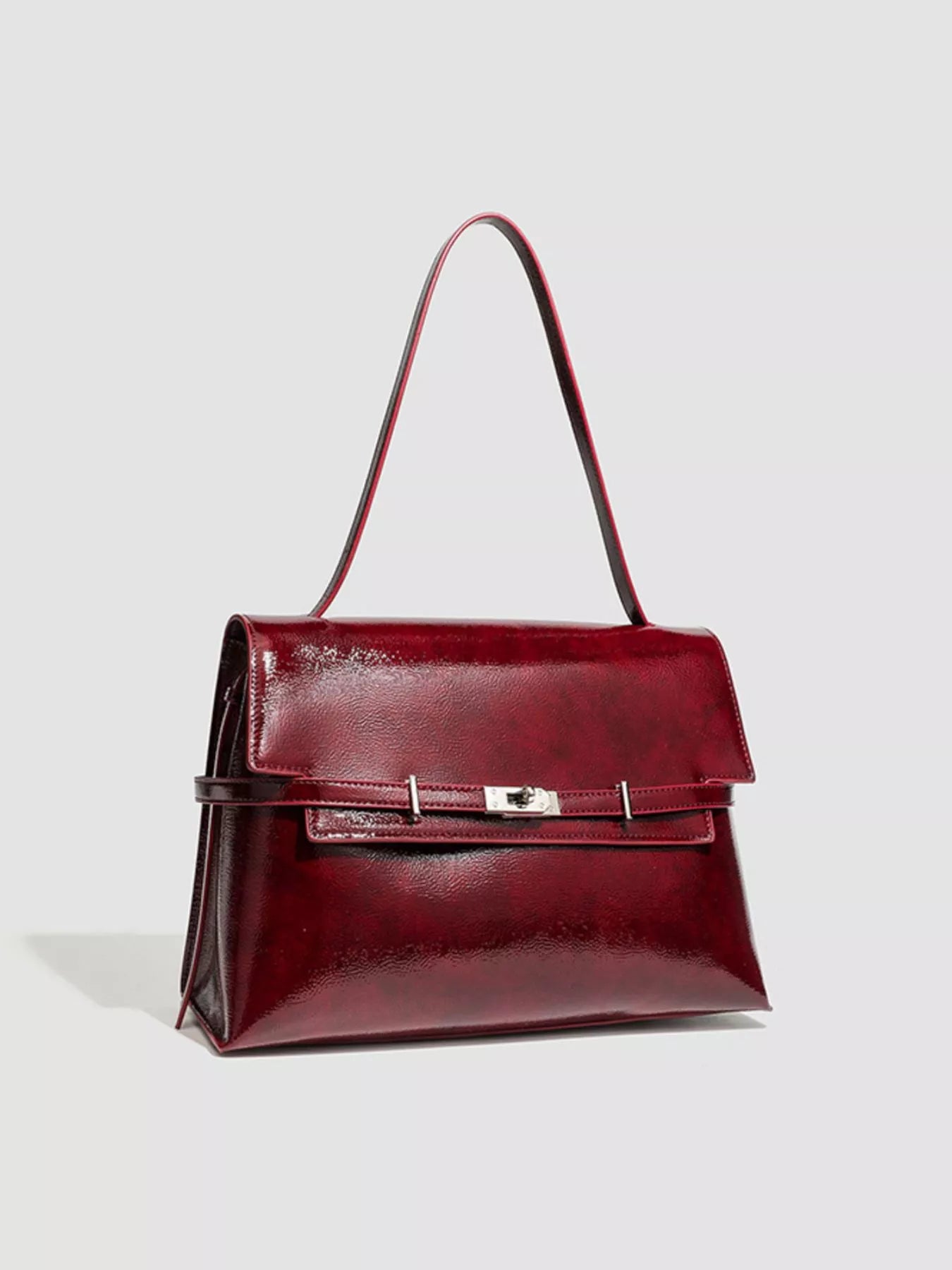 Buckle Leather Shoulder Bag Secondary image